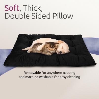 Show full view: PetLuv Premium Rolling Soft-Sided Cat & Dog Carrier on Wheels, Black, Large slide 9 of 11