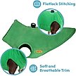 Show in main carousel: Gooby Half Zip Up Fleece Dog Vest, Sand, Medium slide 2 of 5
