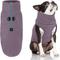 Show in main carousel: Gooby Half Zip Up Fleece Dog Vest, Violet, X-Small slide 1 of 7