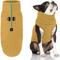 Show in main carousel: Gooby Half Zip Up Fleece Dog Vest, Sand, Medium slide 1 of 6