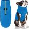 Show in main carousel: Gooby Half Zip Up Fleece Dog Vest, Blue, X-Large slide 1 of 7