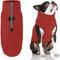 Show in main carousel: Gooby Half Zip Up Fleece Dog Vest, Burgundy, Medium slide 1 of 6