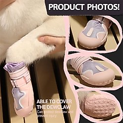 Furmate All-Weather Dog Boots, Purple, 63 to75-lbs slide 2 of 7