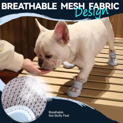 Show full view: Furmate All-Weather Dog Boots, Blue, 23 to 33-lbs slide 5 of 9