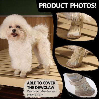 Show full view: Furmate All-Weather Dog Boots, Beige, 3-lbs slide 7 of 7