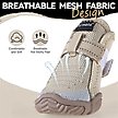 Show in main carousel: Furmate All-Weather Dog Boots, Beige, 10 to 11-lbs slide 4 of 7