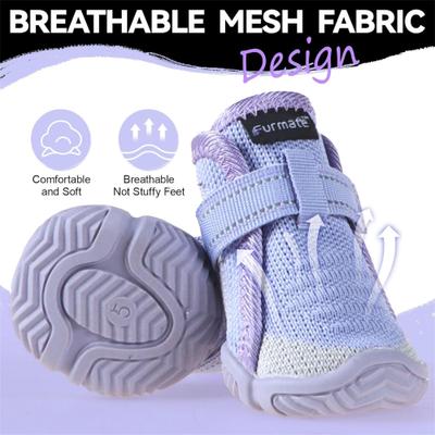 Show full view: Furmate All-Weather Dog Boots, Purple, 10 to 11-lbs slide 4 of 7