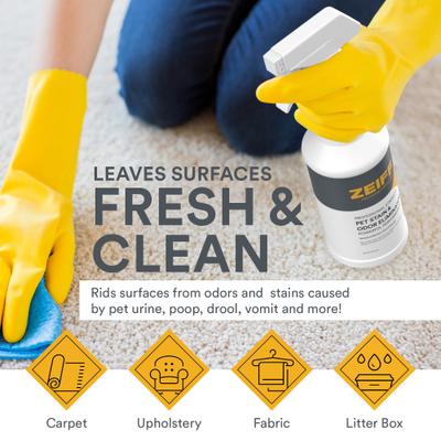 Show full view: Zeiff Pet Stain & Odor Eliminator, 32-fl oz bottle, 1 count slide 6 of 8