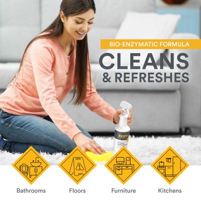 Show full view: Zeiff Pet Stain & Odor Eliminator, 32-fl oz bottle, 1 count slide 4 of 8