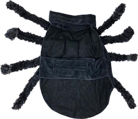 Show full view: Pet Life Creepy Webs Holiday Spider Dog Costume, Medium slide 3 of 3