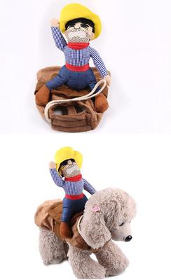 Show full view: Pet Life Yeepaw Cowboy Holiday Dog Costume, X-Small slide 6 of 6