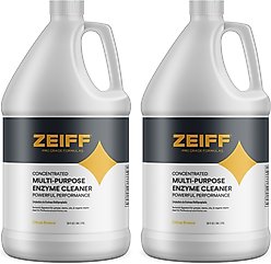Zeiff Pro-Grade Multi-Purpose Probiotic Enzyme Cleaner, Citrus, 1-gal bottle, 2 count