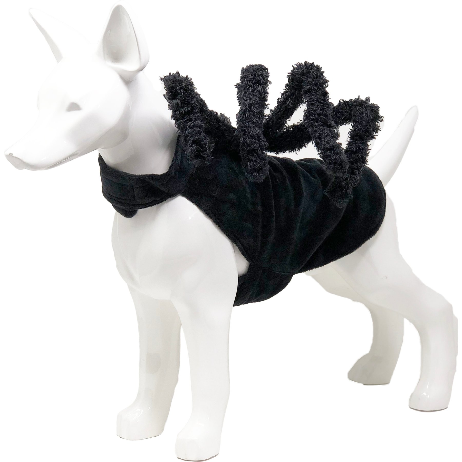 Pet Life Creepy Webs Holiday Spider Dog Costume, Large
