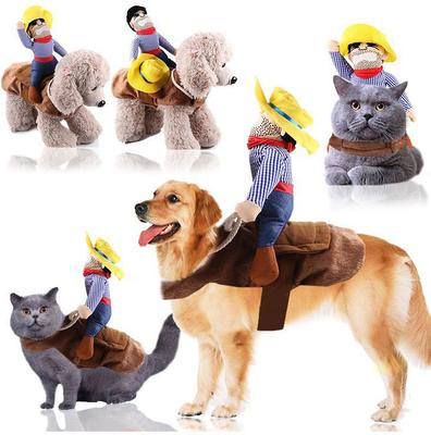 Show full view: Pet Life Yeepaw Cowboy Holiday Dog Costume, X-Small slide 3 of 6
