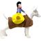 Show in main carousel: Pet Life Yeepaw Cowboy Holiday Dog Costume, X-Small slide 2 of 6