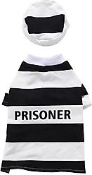Pet Life Striped Retro Inmate Prisoner Dog Costume Uniform, X-Large slide 2 of 7