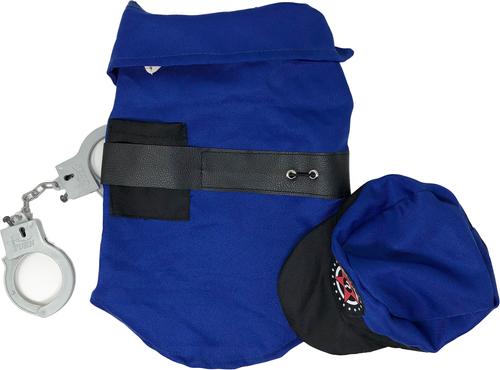 Show full view: Pet Life Pawlice Pawtrol Police Dog Costume Uniform, Small slide 3 of 6