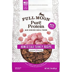 Full Moon Pure Protein Turkey Recipe Air Dried Dog Food, 32-oz bag