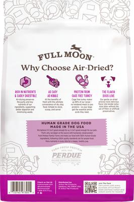 Show full view: Full Moon Pure Protein Turkey Recipe Air Dried Dog Food, 32-oz bag slide 3 of 6