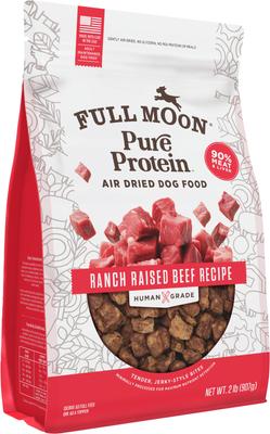 Show full view: Full Moon Pure Protein Beef Recipe Air Dried Dog Food, 32-oz bag slide 4 of 6