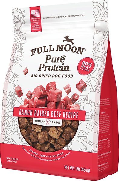 Full Moon Pure Protein Beef Recipe Air Dried Dog Food