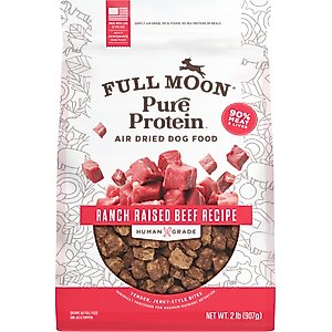 Full Moon Pure Protein Beef Recipe Air Dried Dog Food, 32-oz bag