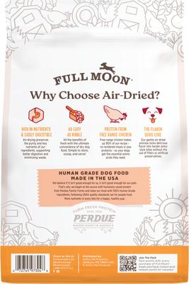 Show full view: Full Moon Pure Protein Chicken Recipe Air Dried Dog Food, 32-oz bag slide 3 of 6
