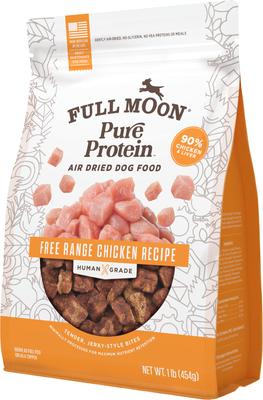 Show full view: Full Moon Pure Protein Chicken Recipe Air Dried Dog Food, 16-oz bag slide 5 of 6