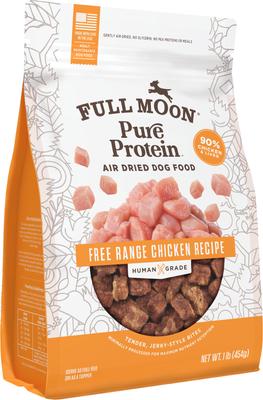 Show full view: Full Moon Pure Protein Chicken Recipe Air Dried Dog Food, 16-oz bag slide 4 of 6