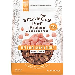 Full Moon Pure Protein Chicken Recipe Air Dried Dog Food, 16-oz bag