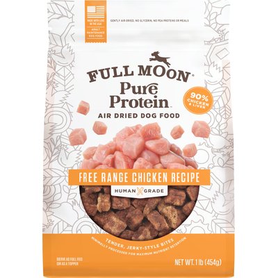 Full Moon Full Moon Pure Protein Chicken Recipe Air Dried Dog Food, 16-oz bag