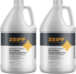 Zeiff Pet Stain & Odor Eliminator, 1-gal bottle, 2 count