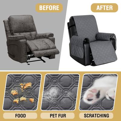 Show full view: H.VERSAILTEX Waterproof Power Lift Dog Chair, Grey slide 7 of 9