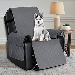 H.VERSAILTEX Waterproof Power Lift Dog Chair, Grey