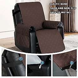 H.VERSAILTEX Waterproof Power Lift Dog Chair, Brown slide 2 of 8