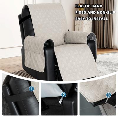 Show full view: H.VERSAILTEX Waterproof Power Lift Dog Chair, French Oak slide 4 of 10