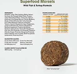 Badlands Ranch Superfood Complete Raw Coated Morsels Wild Fish Dry Dog Food, 20-lb bag slide 2 of 7