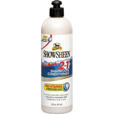 Absorbine Absorbine ShowSheen 2-In-1 Horse Shampoo & Conditioner, 20-fl oz bottle