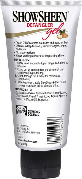 Absorbine ShowSheen Detangler Horse Gel