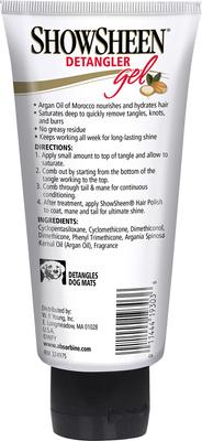Show full view: Absorbine ShowSheen Detangler Horse Gel, 4-fl oz bottle slide 5 of 6