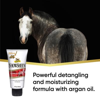 Show full view: Absorbine ShowSheen Detangler Horse Gel, 4-fl oz bottle slide 2 of 6
