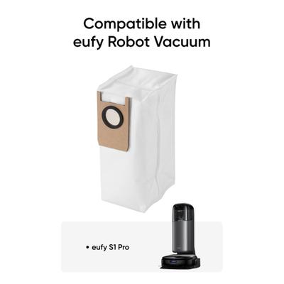 Show full view: Eufy Omni S1 Pro Robotic Vacuum Dust Bags, 3 count slide 2 of 4