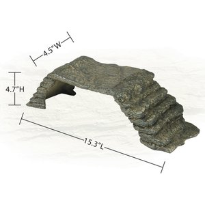 Zilla Reptile Basking Platform Ramp, Large