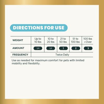 Show full view: VetriScience Veterinary Strength Comfort & Ease DevCor Mobility Pro Capsule Joint Supplement for Dogs & Cats, 180 count slide 9 of 11