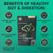 Show in main carousel: VetriScience Veterinary Strength Healthy Gut & Digestion Duck Flavored Soft Chew Digestive Supplement for Dogs & Cats, 60 count slide 7 of 10