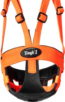 Show full view: Tough1 Easy Breathe V-Nose Horse Grazing Muzzle, Orange, Mini slide 2 of 2