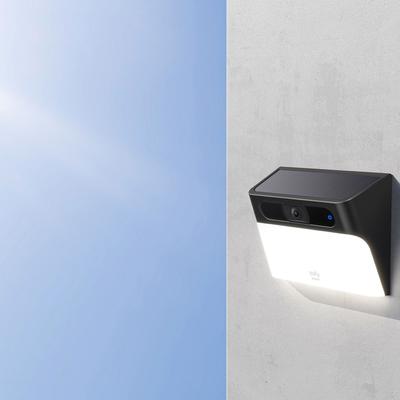 Show full view: Eufy S120 Outdoor Solar-Powered Wi-Fi Wall Light Camera, White slide 4 of 9