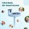 Show in main carousel: Birdfy Solar Powered Smart Bird Bath with Camera AI Lifetime, Blue slide 6 of 10