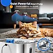 Show in main carousel: PetNF Stainless Steel Dog Water Fountain with 4 Filters, 3-gal slide 6 of 8