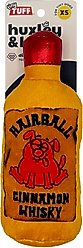 Huxley & Kent Tiny Tuff Hairball Cinnamon Whisky Dog Toy, Tan/Red, One Size
